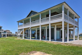 Bolivar Peninsula Beach House, Steps to Coast